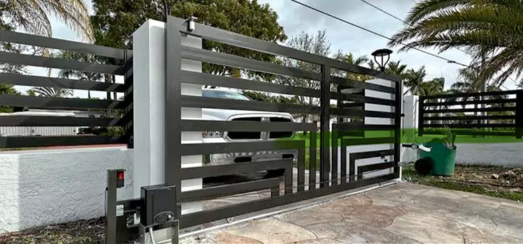 Automatic Driveway Gate Installation Flowing Wells