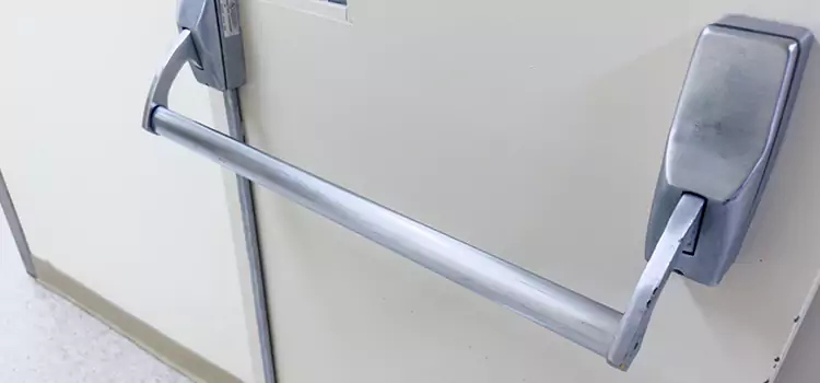 Panic Door Hardware Installation Flowing Wells
