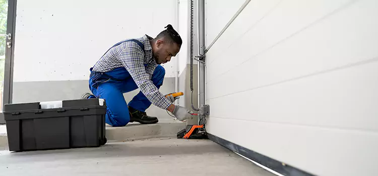 Fix Garage Door Sensor Wires Flowing Wells