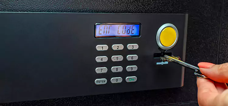 Electronic Keypad Deadbolt Installation Flowing Wells