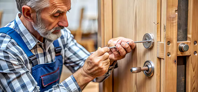 Mortise Replacement Lock Flowing Wells