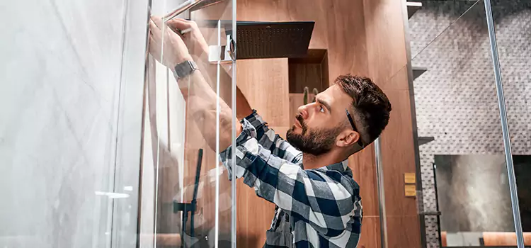 Replace Shower Doors with Frameless Flowing Wells
