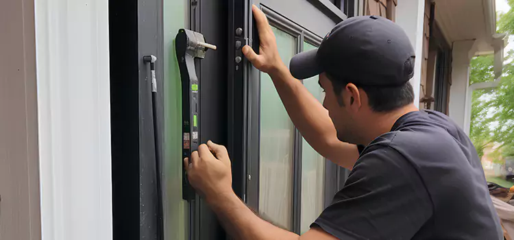 Fix Latch on Sliding Door Flowing Wells