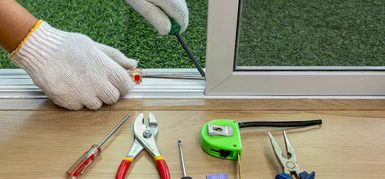Sliding Door Track Replacement in Flowing Wells, AZ